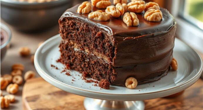 BOLO DE CHOCOLATE Receita Fácil e Inovadora com Nozes e Cereais