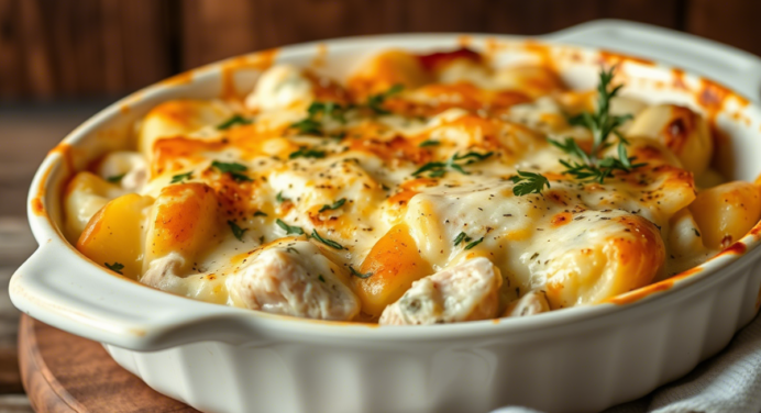 Bacalhau Gratinado Cremoso com Batatas: Um Clássico Irresistível para o Almoço em Família