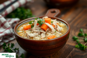 Canja de Galinha com Arroz