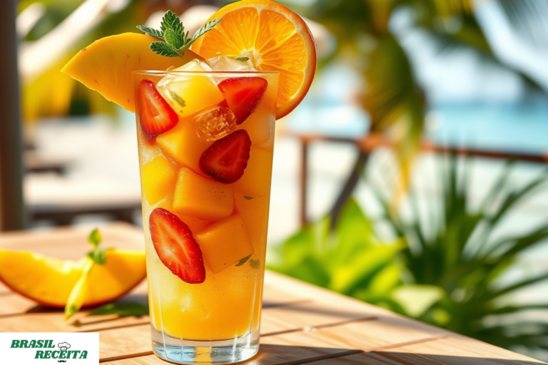 Coquetel Tropical Sem Álcool