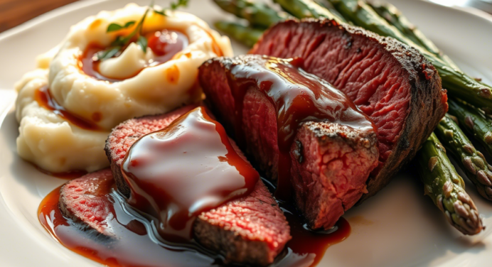 🥩 Filé Mignon ao Molho Madeira com Toque de Ervas Frescas