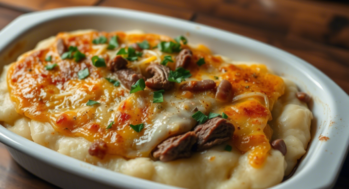 Escondidinho de Carne Seca com Purê Cremoso: Receita Irresistível