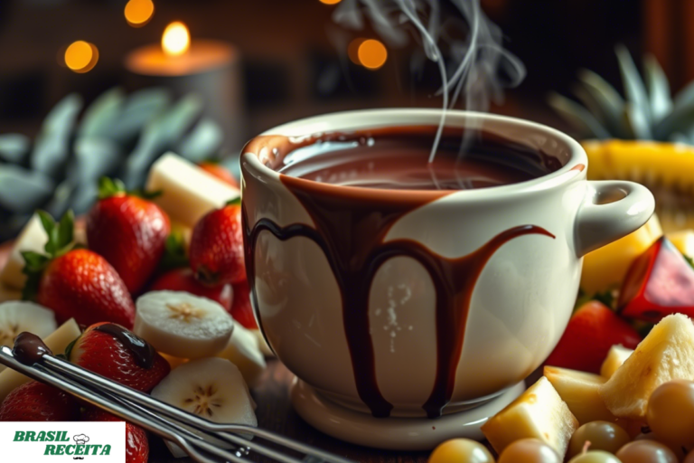 Fondue de chocolate Fruta