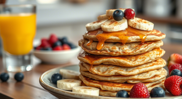 🥞 Panqueca de Banana com Aveia: Nutritiva e Deliciosa
