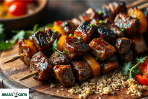 Espetinho de carne
