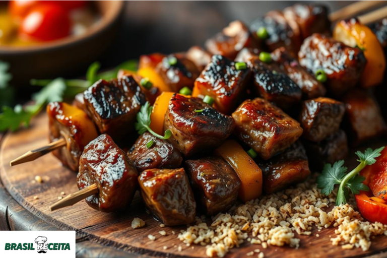 Espetinho de carne