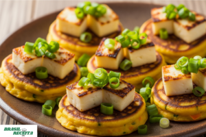 Mini Panqueca de Mandioquinha