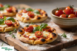 Mini Pizza de Inhame