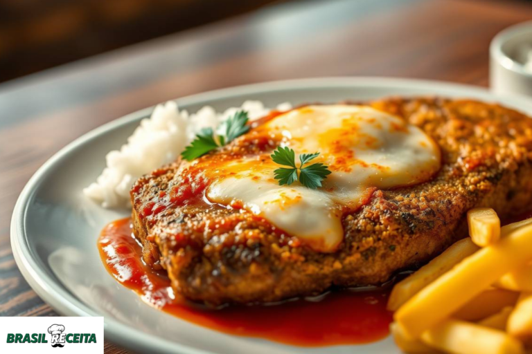 Bife à parmegiana